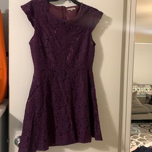 Like new Amelia lace purple dress. Size 14